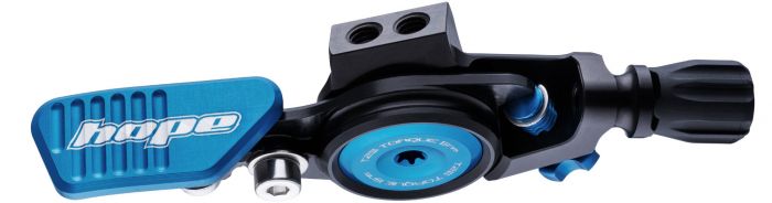 Hope Dropper Lever – Black / Blue