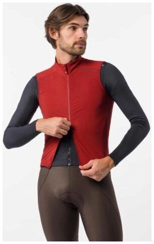 Castelli Espresso 2 Vest – Garnet