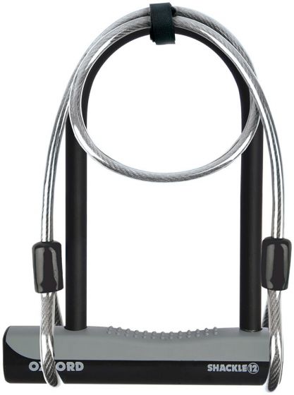 Oxford Shackle 12 Duo Cable & D-Lock