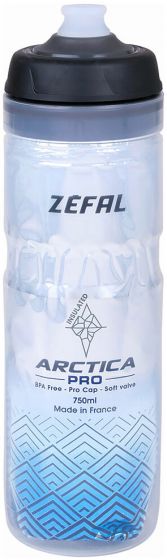 Zefal Arctica Pro 75 Bottle – Silver Blue