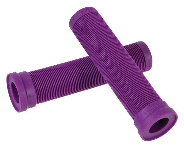 ODI Longneck Soft Pro Flangeless BMX Grips – Purple