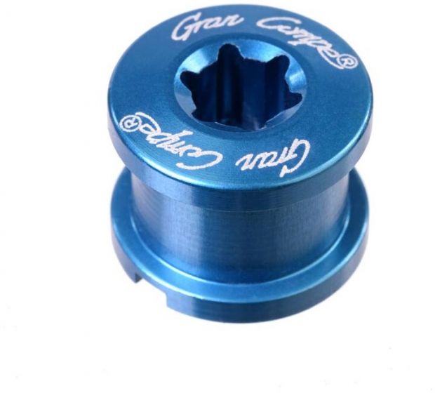 Dia-Compe Chainring Bolts – Blue