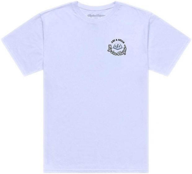 Troy Lee Carb Club Short Sleeve T-Shirt – Carb Club - White