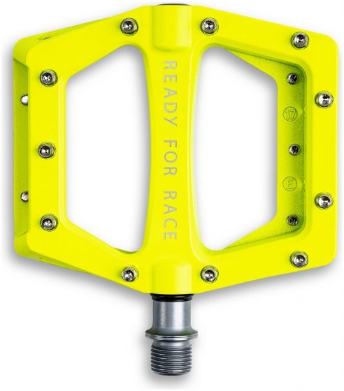 RFR Flat Race Pedals – Neon Yellow