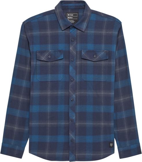 Fox Survivalist Core Flannel 2025 Long Sleeve Shirt – Midnight