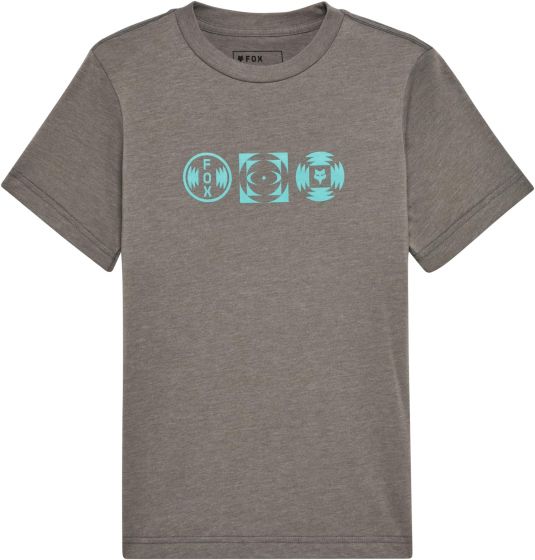 Fox Youth Vision T-Shirt – Heather Graphite