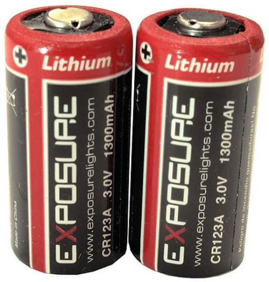 Exposure Spark Disposable Li-ion Batteries