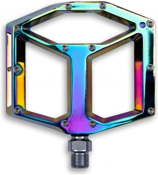 Acid Flat A3-ZP R Pedals – Oil Slick