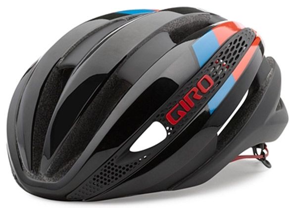Giro Synthe 2015 Helmet – Matt Black/Glowing Red/Blue