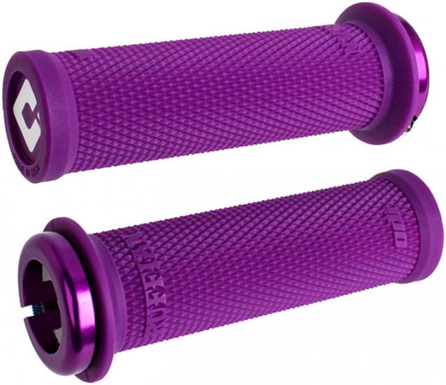 ODI Ruffian Mini v2.1 Lock On Grips – Purple