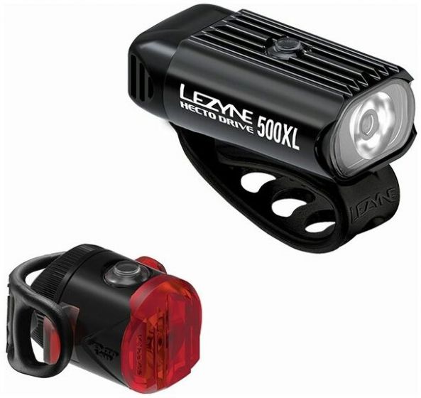 Lezyne Hecto Drive 500XL & Femto USB-C Light Set