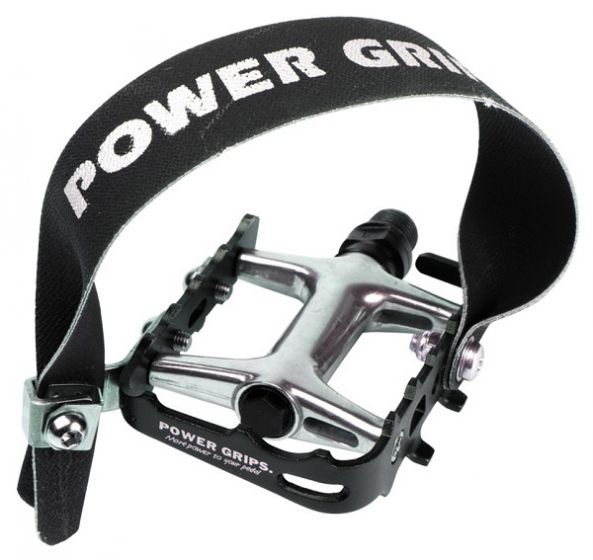 Power Grips Trap Free Toe Straps – Black