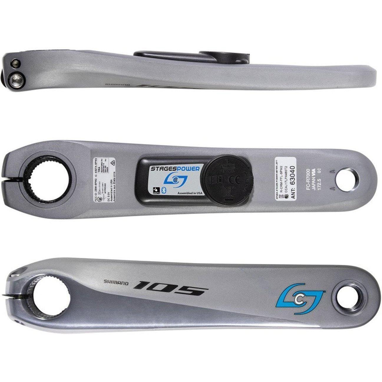 Stages force top power meter