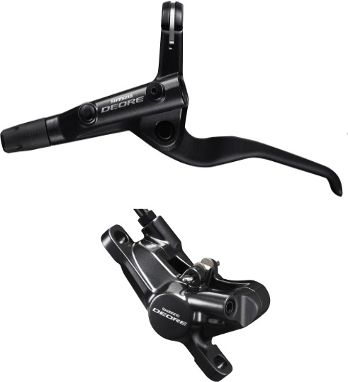 Deore sales hydraulic brakes